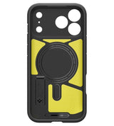 Magsafe Калъф за iPhone 18 Pro/ 17 Pro, Spigen Tough Armor T Mag Fit Case, Черен (5)