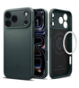 Magsafe Калъф за iPhone 18 Pro/ 17 Pro, Spigen Thin Fit Mag Fit Case, Зелен