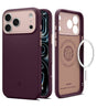 Magsafe Калъф за iPhone 18 Pro/ 17 Pro, Spigen Nano Pop Mag Fit Case Burgundy, Бордо