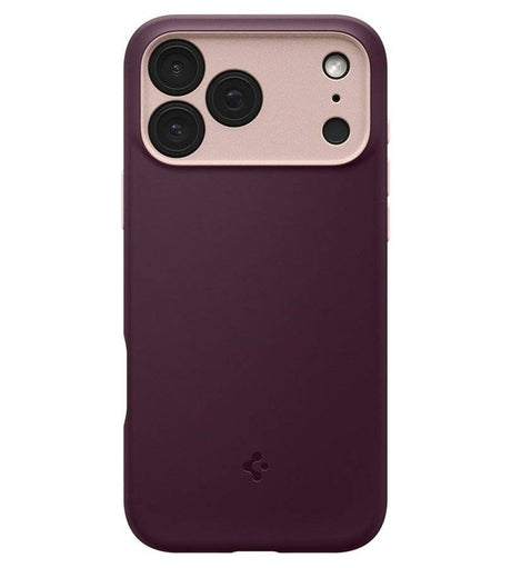 Magsafe Калъф за iPhone 18 Pro/ 17 Pro, Spigen Nano Pop Mag Fit Case Burgundy, Бордо (3)
