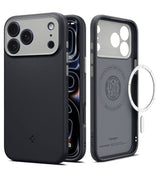 Magsafe Калъф за iPhone 18 Pro/ 17 Pro, Spigen Nano Pop Mag Fit Case, Черен