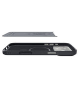 Magsafe Калъф за iPhone 18 Pro/ 17 Pro, Spigen Nano Pop Mag Fit Case, Черен (5)