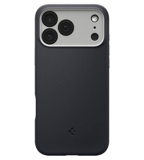 Magsafe Калъф за iPhone 18 Pro/ 17 Pro, Spigen Nano Pop Mag Fit Case, Черен (3)