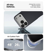 Magsafe Калъф за iPhone 18 Pro/ 17 Pro, Spigen Nano Pop Mag Fit Case, Черен (9)