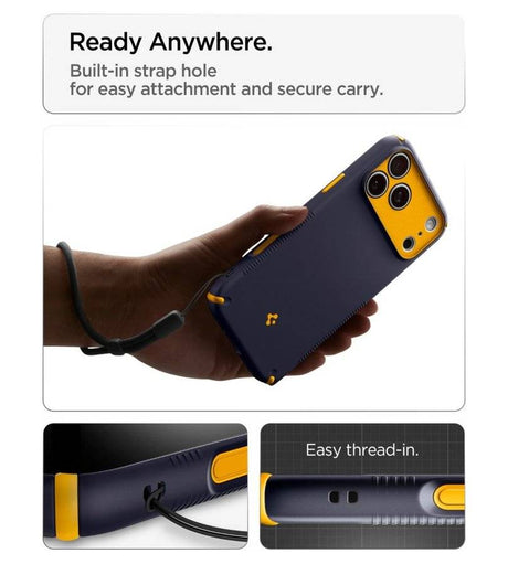 Magsafe Калъф за iPhone 18 Pro/ 17 Pro, Spigen Nano Pop Hybrid Mag Fit Case, Тъмно Лилав (14)