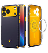 Magsafe Калъф за iPhone 18 Pro/ 17 Pro, Spigen Nano Pop Hybrid Mag Fit Case, Тъмно Лилав