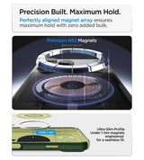 Magsafe Калъф за iPhone 18 Pro/ 17 Pro, Spigen Nano Pop Hybrid Mag Fit Case, Зелен (10)