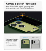 Magsafe Калъф за iPhone 18 Pro/ 17 Pro, Spigen Nano Pop Hybrid Mag Fit Case, Зелен (13)
