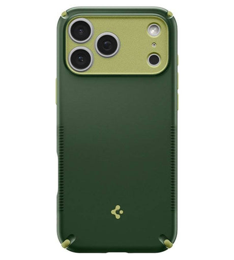 Magsafe Калъф за iPhone 18 Pro/ 17 Pro, Spigen Nano Pop Hybrid Mag Fit Case, Зелен (3)