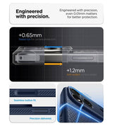 Противоударен Калъф за iPhone 18 Pro Max/ 17 Pro Max, Spigen Liquid Air Case, Тъмно Син (8)