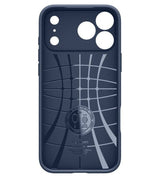 Противоударен Калъф за iPhone 18 Pro Max/ 17 Pro Max, Spigen Liquid Air Case, Тъмно Син (4)