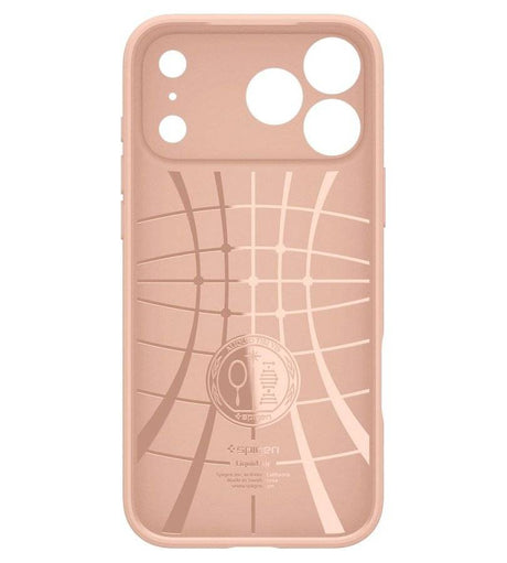 Противоударен Калъф за iPhone 18 Pro Max/ 17 Pro Max, Spigen Liquid Air Case, Розов (4)