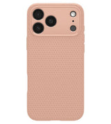 Противоударен Калъф за iPhone 18 Pro Max/ 17 Pro Max, Spigen Liquid Air Case, Розов (3)