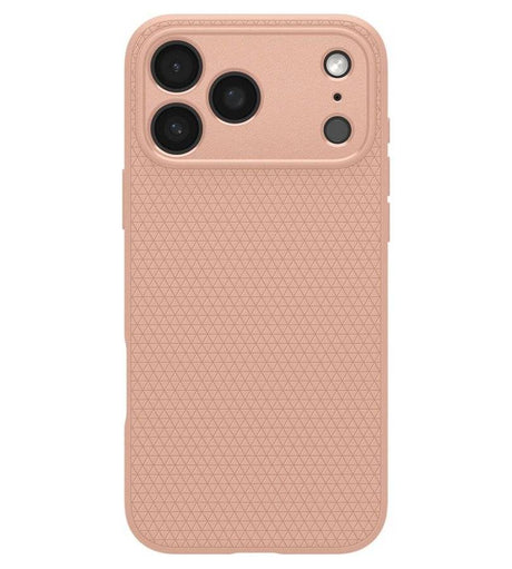 Противоударен Калъф за iPhone 18 Pro Max/ 17 Pro Max, Spigen Liquid Air Case, Розов (3)
