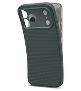 Противоударен Калъф за iPhone 18 Pro/ 17 Pro, Spigen Liquid Air Case, Зелен (2)