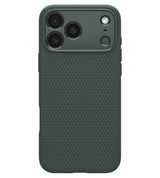 Противоударен Калъф за iPhone 18 Pro Max/ 17 Pro Max, Spigen Liquid Air Case, Зелен (3)