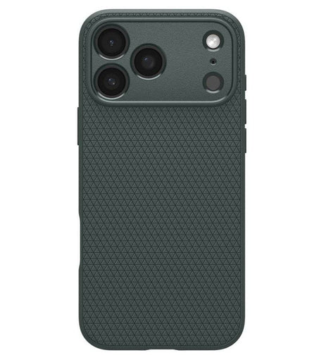 Противоударен Калъф за iPhone 18 Pro Max/ 17 Pro Max, Spigen Liquid Air Case, Зелен (3)