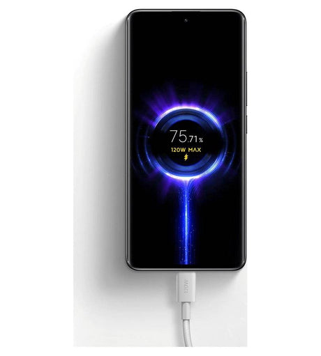 Оригинален USB-C to USB-C кабел, Xiaomi 6A Braided 120W 2m, Бял (3)