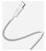 Оригинален USB-C to USB-C кабел, Xiaomi 6A Braided 120W 2m, Бял (6)
