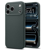 Противоударен Калъф за iPhone 18 Pro/ 17 Pro, Spigen Liquid Air Case, Зелен