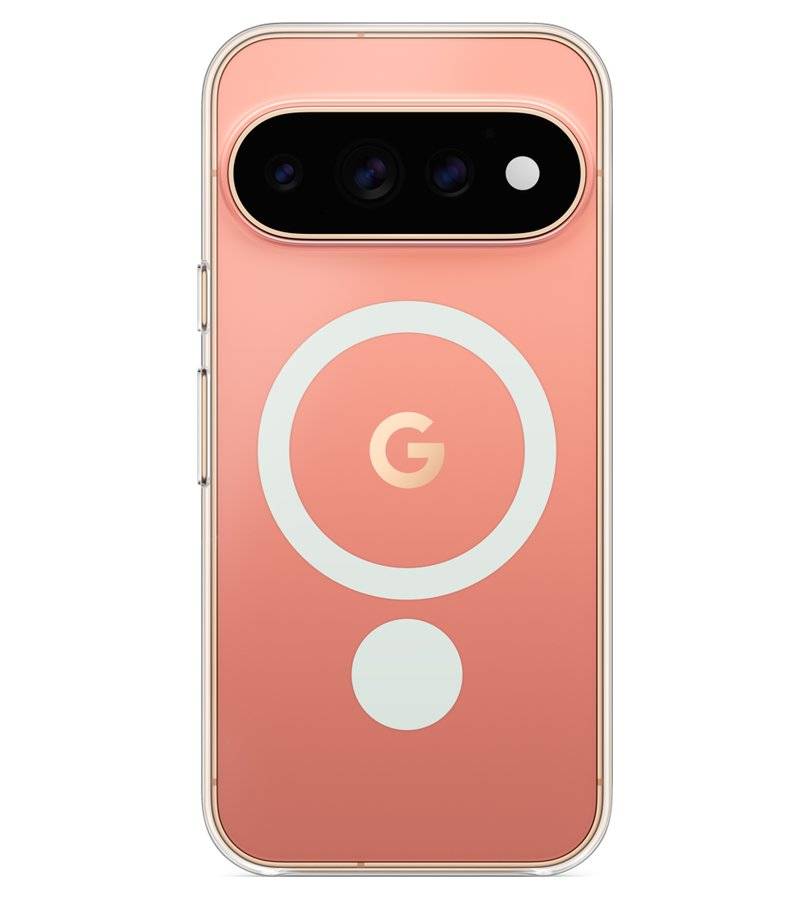 Оригинален Magsafe Калъф за Google Pixel 11 Pro, Pixelsnap Clear Case GA11714-WW, Прозрачен
