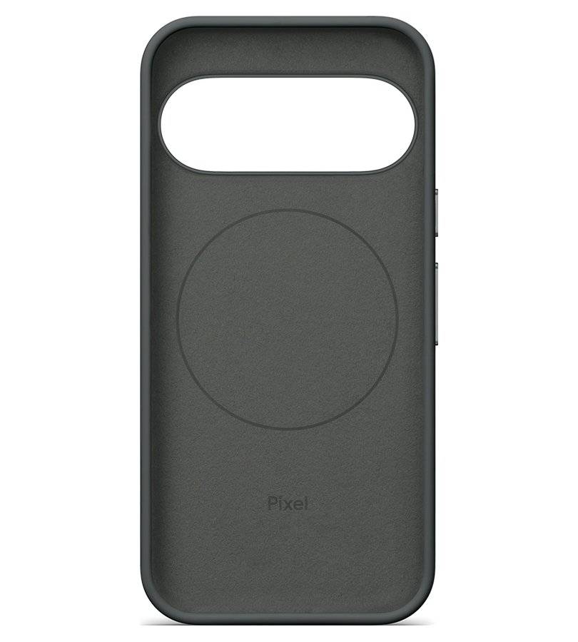 Оригинален Magsafe Калъф за Google Pixel 11 Pro, Pixelsnap Silicone Case GA11705-WW Obsidian, Черен (3)