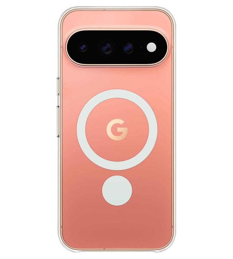 Оригинален Magsafe Калъф за Google Pixel 11 Pro XL, Pixelsnap Clear Case GA11715-WW, Прозрачен