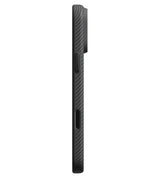 Magsafe Калъф за iPhone 18 Pro Max/ 17 Pro Max, Pitaka Edge Case Black/Grey, Черен (3)