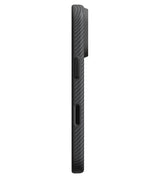 Magsafe Калъф за iPhone 18 Pro/ 17 Pro, Pitaka Summa Case Black/Grey, Черен (3)