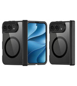 Magsafe Калъф за iPhone Duo, Dux Ducis Aimo Hinge Magnetic Case, Черен (2)
