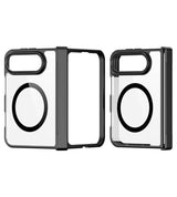 Magsafe Калъф за iPhone Duo, Dux Ducis Aimo Hinge Magnetic Case, Черен (4)