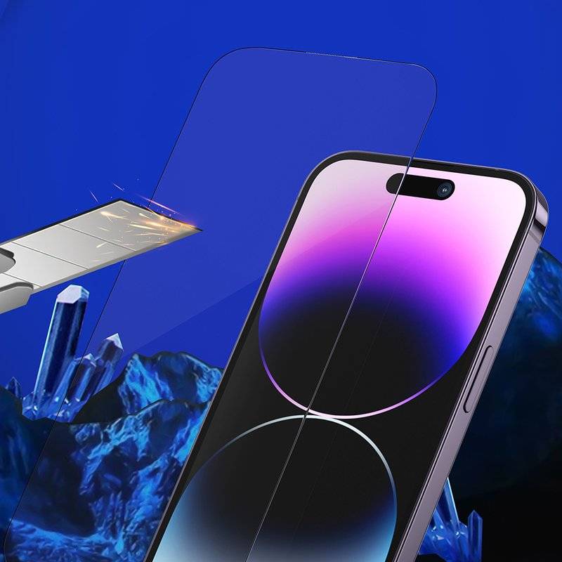 Стъклен Протектор за iPhone 18 Pro/ 17 Pro/ 17/ 16 Pro, Blueo Premium Sapphire Pro Glass, Прозрачен (5)