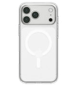 Magsafe Калъф за iPhone 18 Pro/ 17 Pro, Spigen Ultra Hybrid Mag Fit Case Clear/White, Прозрачен (2)