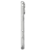 Magsafe Калъф за iPhone 18 Pro/ 17 Pro, Spigen Ultra Hybrid Mag Fit Case Clear/White, Прозрачен (5)