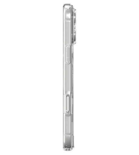 Magsafe Калъф за iPhone 18 Pro/ 17 Pro, Spigen Ultra Hybrid Mag Fit Case Clear/White, Прозрачен (5)