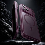Magsafe Калъф за iPhone 18 Pro Max/ 17 Pro Max, ESR Classic Hybrid Frosted Case Burgundy, Бордо (2)