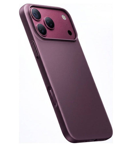 Magsafe Калъф за iPhone 18 Pro/ 17 Pro, Torras OriginFit-Mag Case Burgundy, Бордо (2)