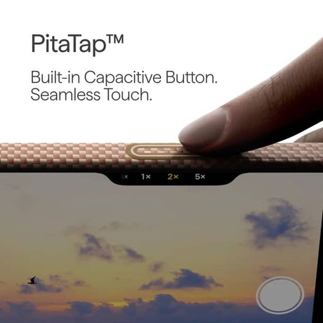 Magsafe Калъф за iPhone 17, Pitaka Edge Golden Glint Case, Златист (3)