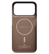 Magsafe Калъф за iPhone 18 Pro Max/ 17 Pro Max, Pitaka Edge PTK Weaving Case Charoite Purple, Лилав (8)