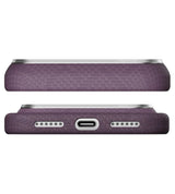 Magsafe Калъф за iPhone 18 Pro Max/ 17 Pro Max, Pitaka Edge PTK Weaving Case Charoite Purple, Лилав (7)