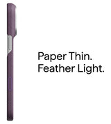 Magsafe Калъф за iPhone 18 Pro/ 17 Pro, Pitaka Edge PTK Weaving Case Charoite Purple, Лилав (9)