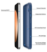 Magsafe Калъф за Samsung S26 FE/ S25 FE, Dux Ducis Yind Mag Case, Син (3)