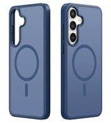 Magsafe Калъф за Samsung S26 FE/ S25 FE, Dux Ducis Yind Mag Case, Син (2)