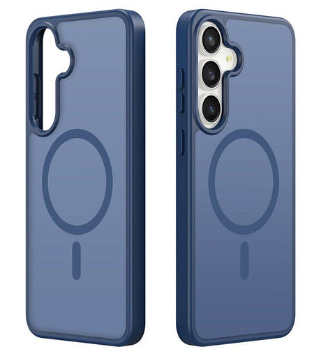 Magsafe Калъф за Samsung S26 FE/ S25 FE, Dux Ducis Yind Mag Case, Син (2)