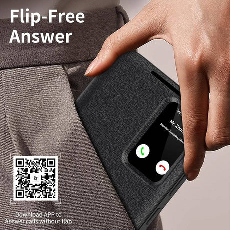 Активен Калъф за Samsung S26 FE, Techsuit SmartView Book Case, Черен (6)