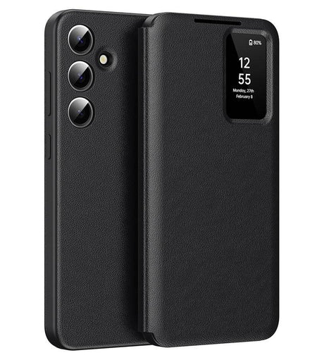 Активен Калъф за Samsung S26 FE, Techsuit SmartView Book Case, Черен