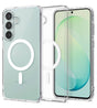 Magsafe Калъф за Samsung S26 FE, Spigen Ultra Hybrid Mag Fit Case Clear/White, Прозрачен