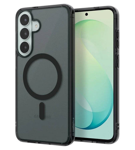 Magsafe Калъф за Samsung S26 FE, Spigen Ultra Hybrid Frost Mag Fit Case, Черен (2)