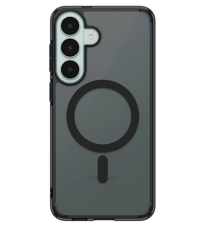 Magsafe Калъф за Samsung S26 FE, Spigen Ultra Hybrid Frost Mag Fit Case, Черен (3)
