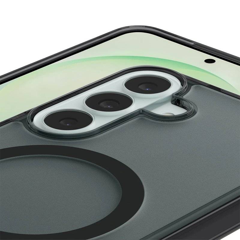 Magsafe Калъф за Samsung S26 FE, Spigen Ultra Hybrid Frost Mag Fit Case, Черен (5)